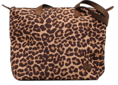 Large Cheetah Print Tote Bag