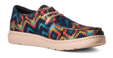 Ariat Men's Hilo Shoes - Blue Aztec