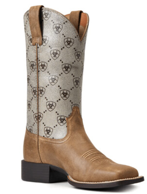 Ariat Women's Round Up Western Boots - Ariat Designer Logo
