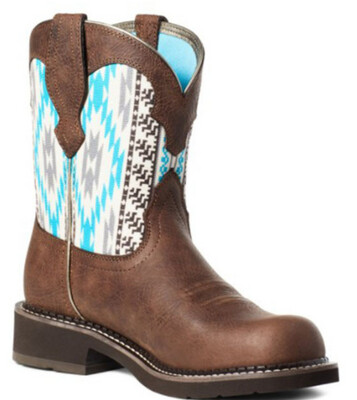 Ariat Women's Fatbaby Twill Western Boots