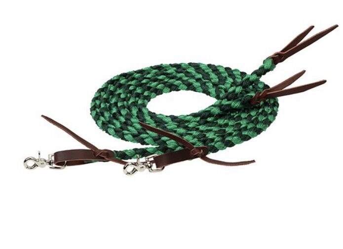 Weaver Braided Split Reins, 1/2" x 8'