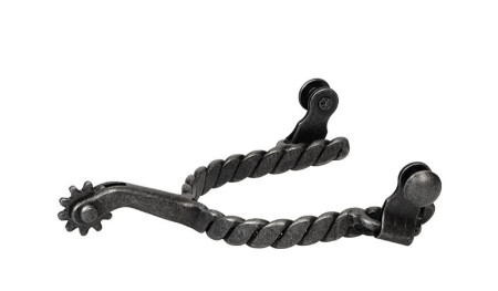 Weaver Ladies' Twisted Roping Spur - Black