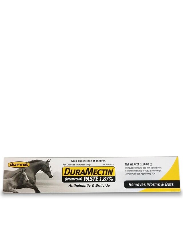 Durvet Ivermectin/DuraMectrin Paste Horse Wormer