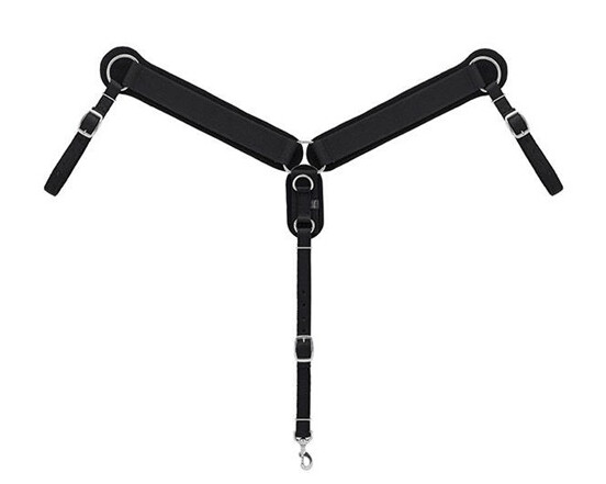 Weaver Leather Breast Collar with AirFlex Technology