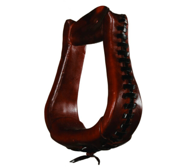 Circle Y ErgoBalance Trail Leather Laced Stirrup