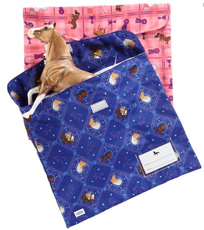 Breyer Model Pony Pouches-Denim & Diamonds (blue)