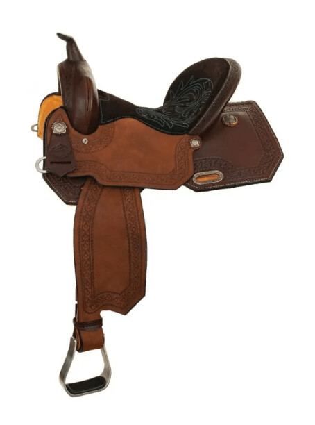 High Horse by Circle Y Windcrest Barrel Saddle