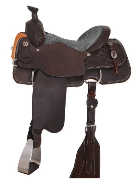 Circle Y Mesquite Roper Saddle