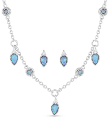 Montana Silversmiths The Charmers Opal Jewelry Set