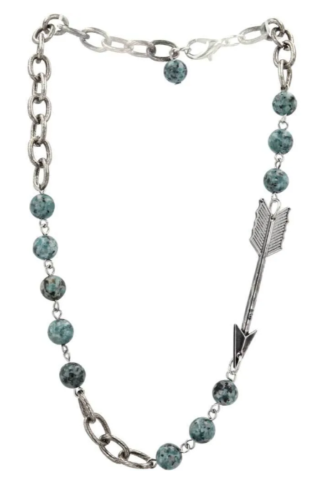 Arrowed Intensity Attitude Necklace