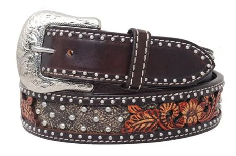 Circle Y Dark Flash Arizona Belt