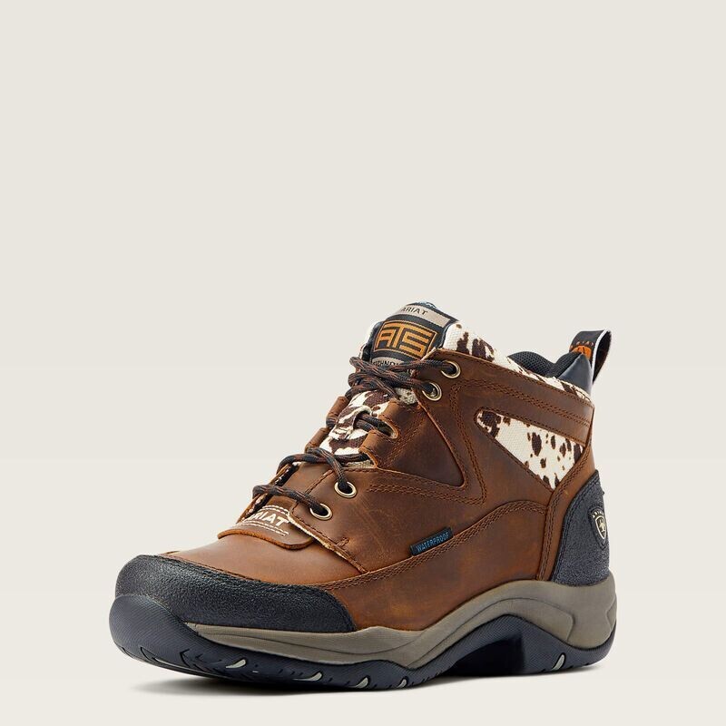 Ariat Women's Waterproof Terrain - Cow Print