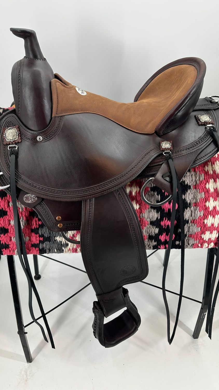 Circle Y Fox Pen Flex 2 Trail Saddle (J&L Custom)