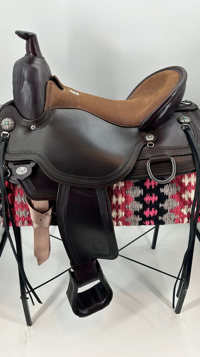 Circle Y Licklog Flex2 Trail Saddle (J&L Custom)