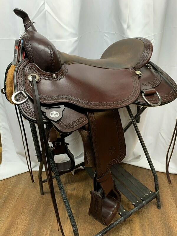 Circle Y Shawnee Flex2 Trail Saddle (J&L Custom 5402)