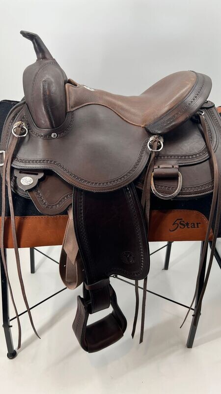 Circle Y Scenic Overlook Flex2 Trail Saddle (J&L Custom 5412)