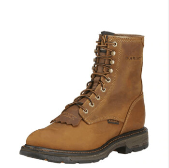 Ariat Men's Lace Up Workhog Boot - Aged Bark