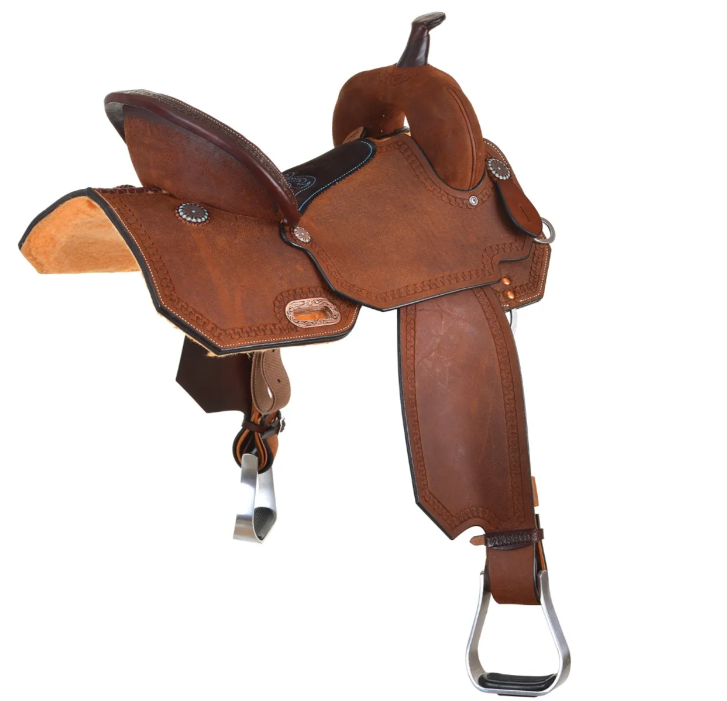 High Horse by Circle Y Lindale Barrel Saddle