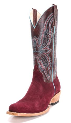 Macie Bean Women's Burgundy Suede Boot
