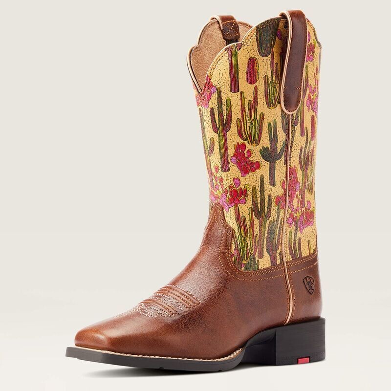 Ariat Women's Round Up Square Toe Boot - Lioness