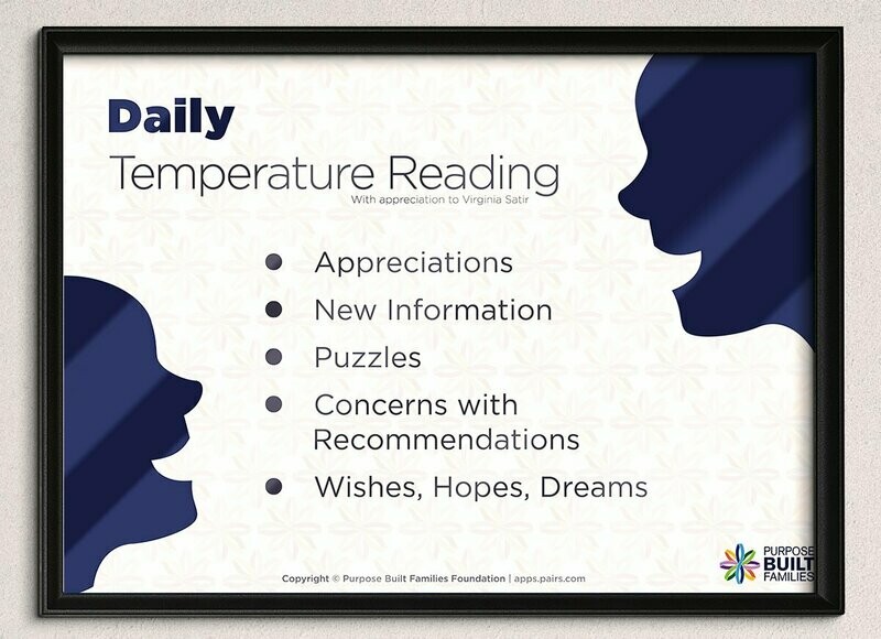 PAIRS Daily Temperature Reading Poster (24 x 36")