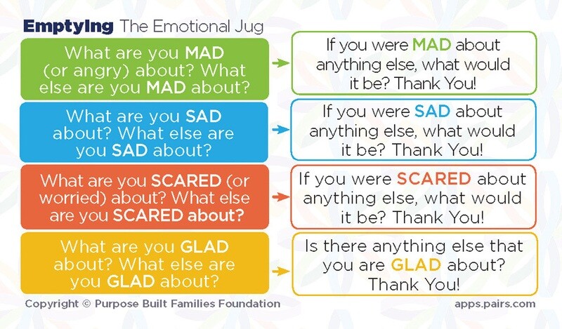 PAIRS Emotional Jug/Emptying the Emotional Jug Wallet Card