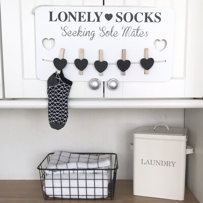 Lonely Sock Plaque