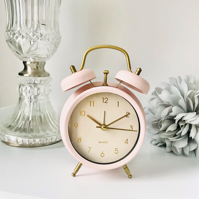 Pastel Pink Clock