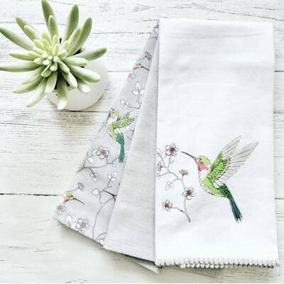 Hummingbirds Tea Towels