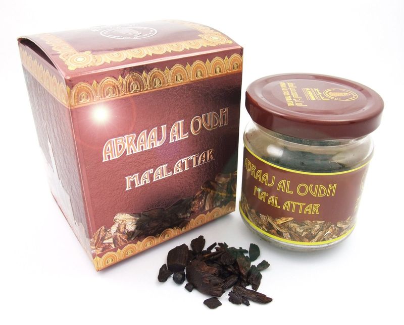 Abraaj Al Oudh Ma'al Attar 50grms
