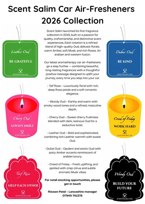 Luxury Car Air Freshners