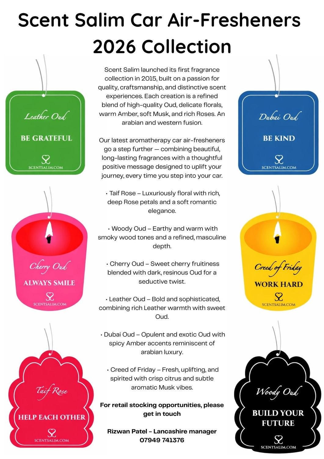 Luxury Car Air Freshners