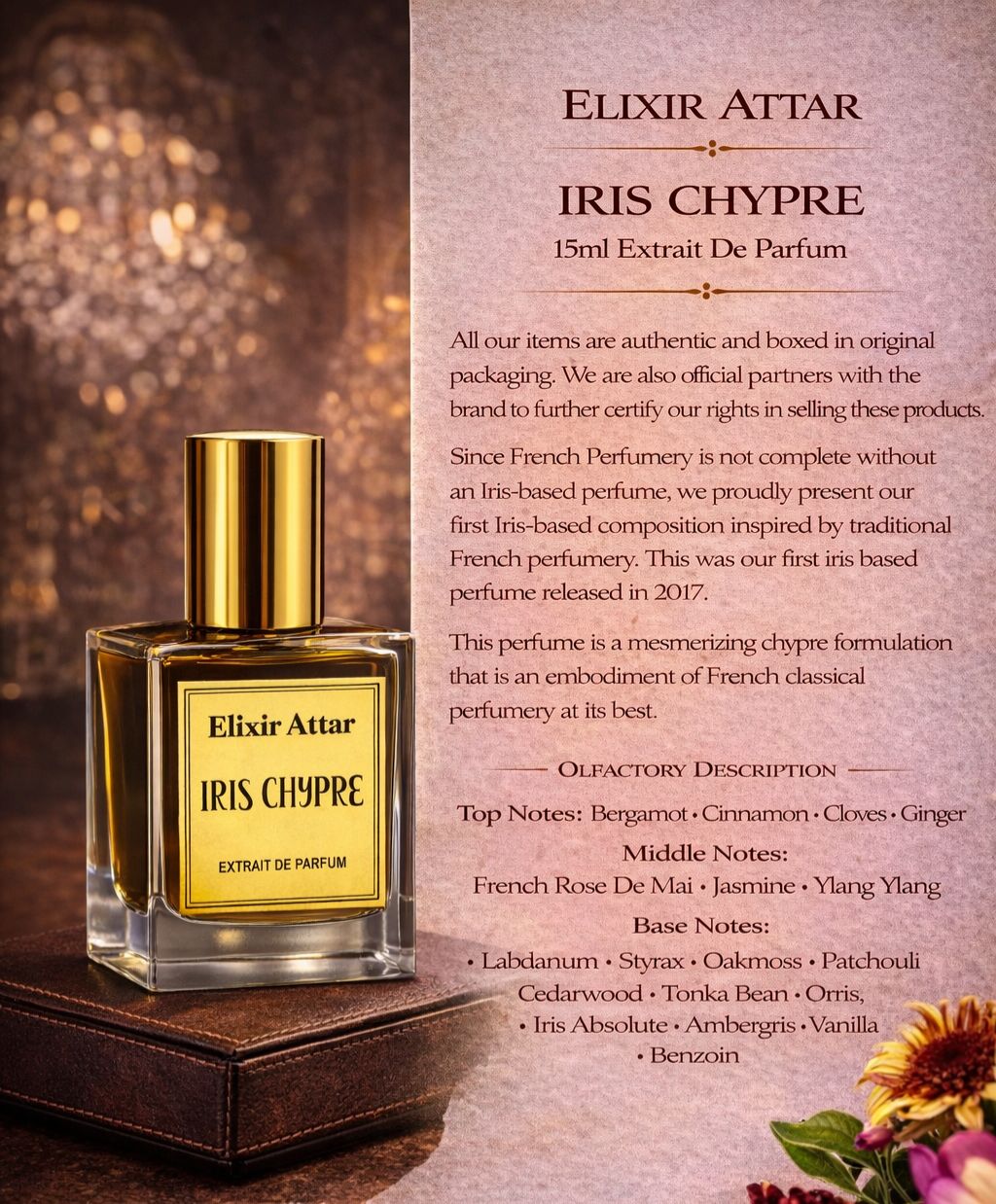 Iris Chypre 15ml