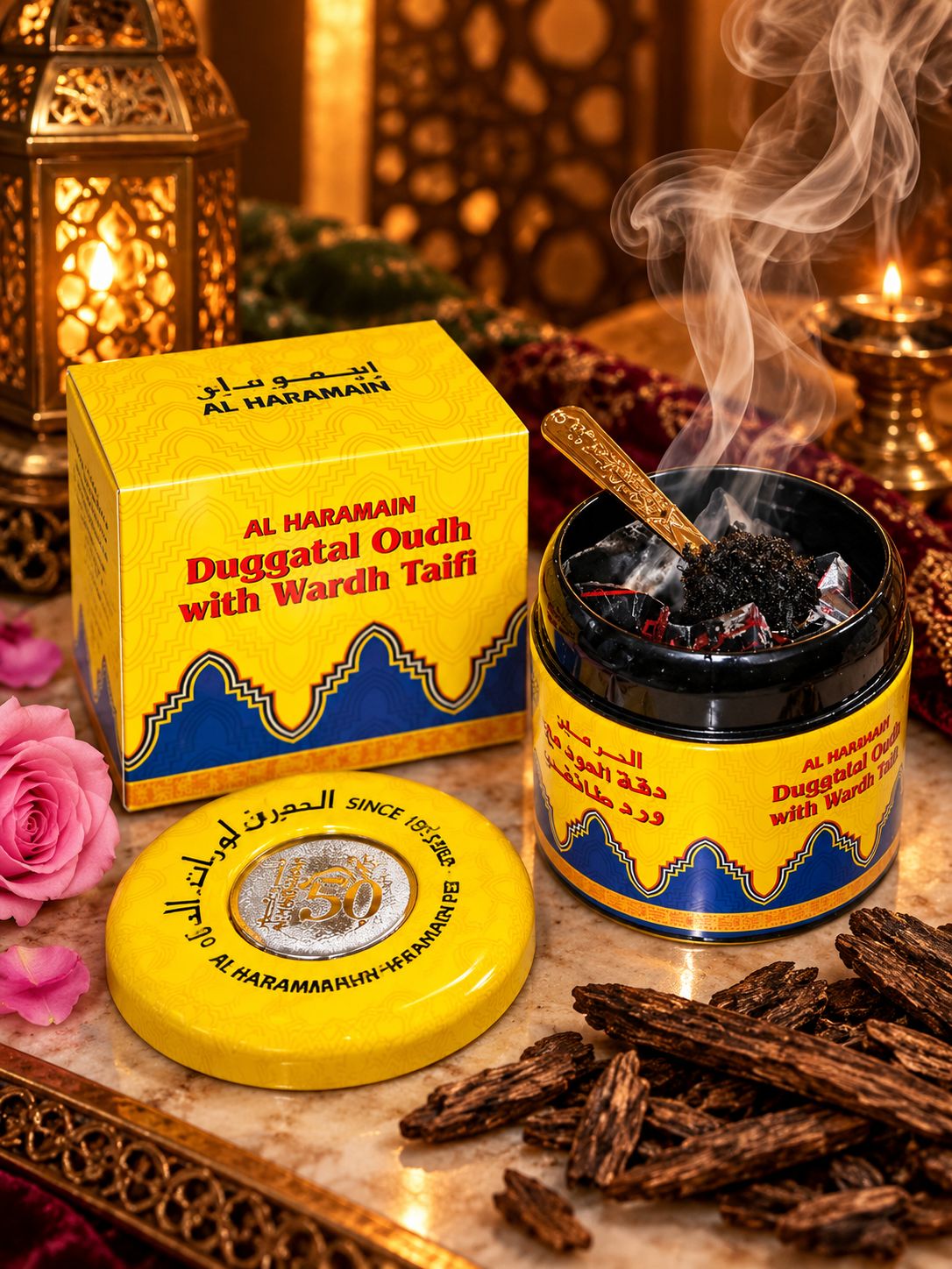 Duggatul Oud Wardh Taifi 50gms Duggatul Oud Wardh Taifi 50gms