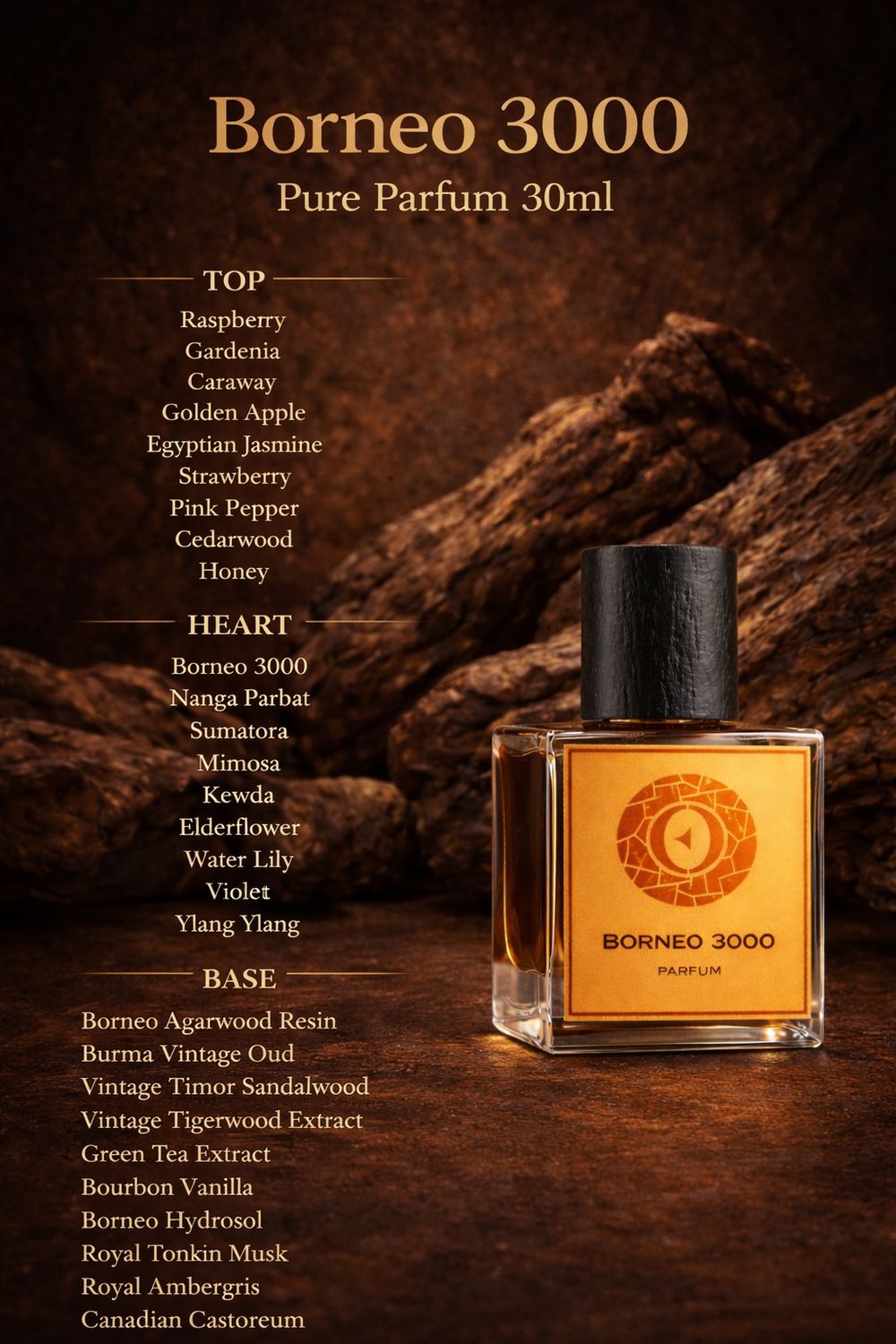 Borneo 3000 Pure Parfum 30ml Borneo 3000 Pure Parfum 30ml