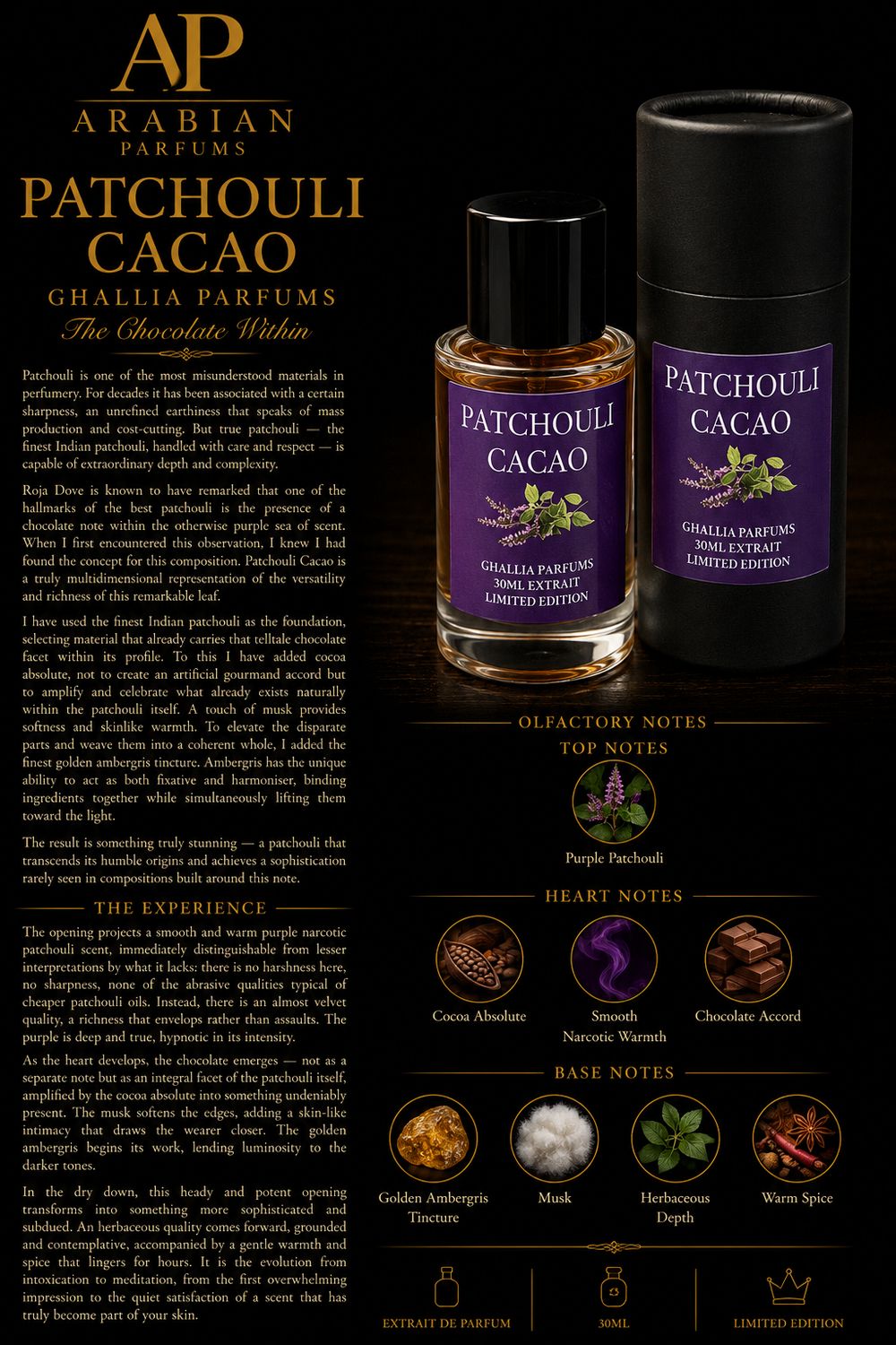 Patchouli Cacao 30ml