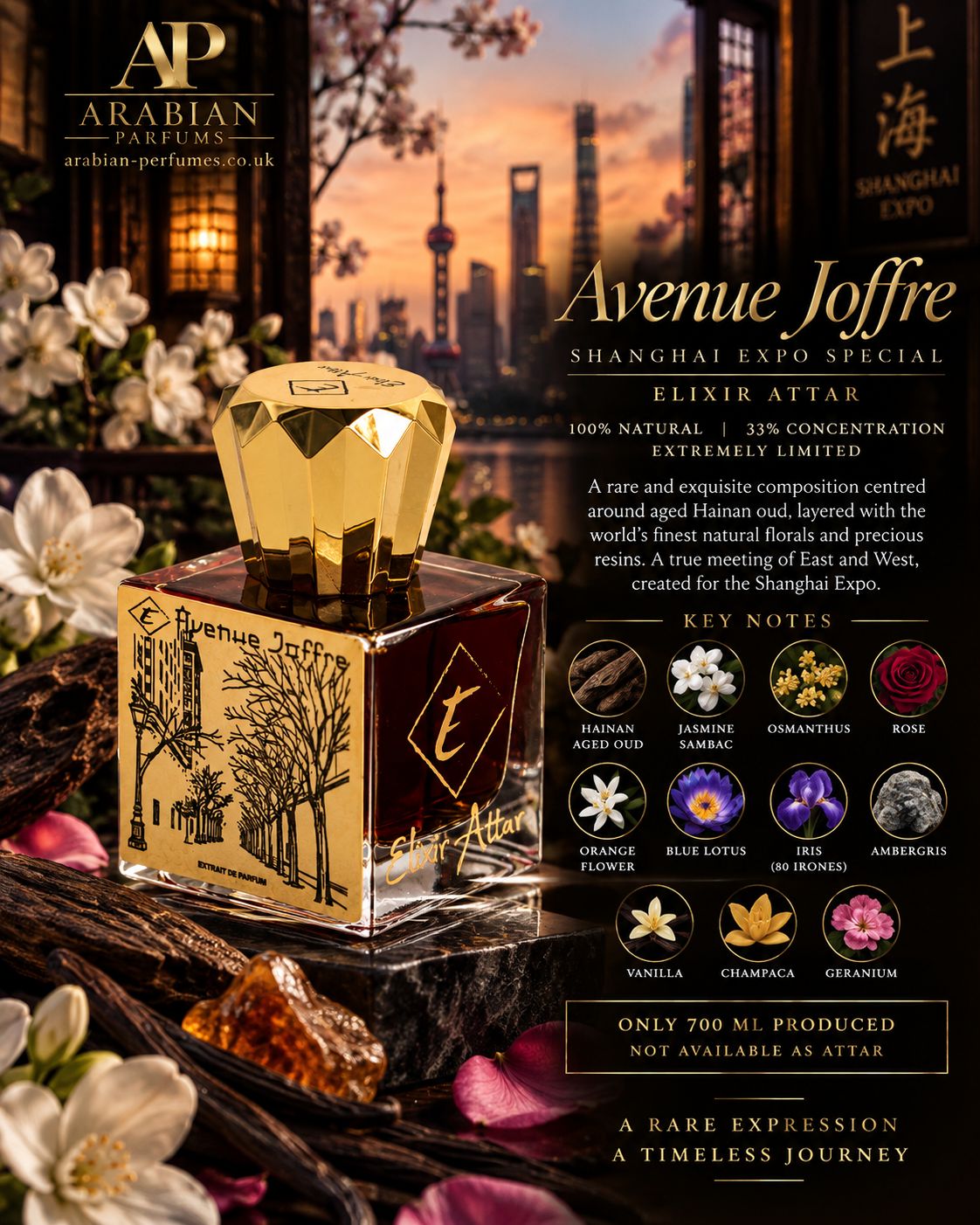 Avenue Joffre 33ml Extrait De Parfum Avenue Joffre 33ml Extrait De Parfum
