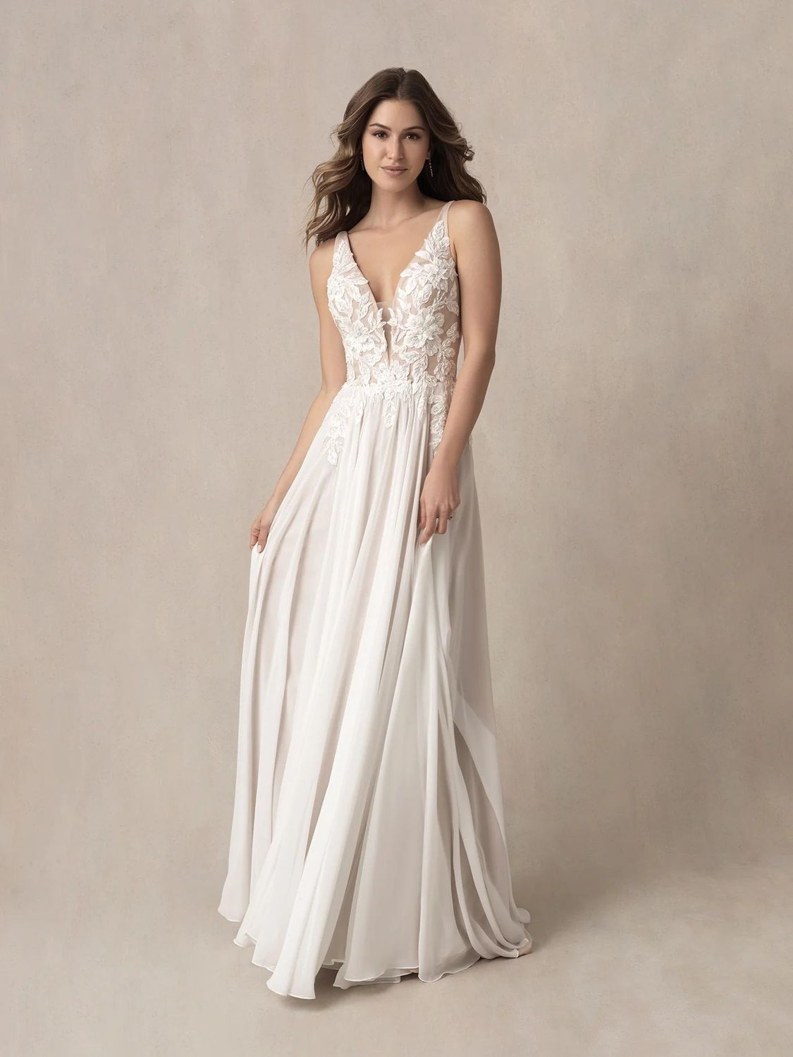 Allure Bridals - 9850, size 14, Ivory/Nude Allure Bridals - 9850, size 14, Ivory/Nude