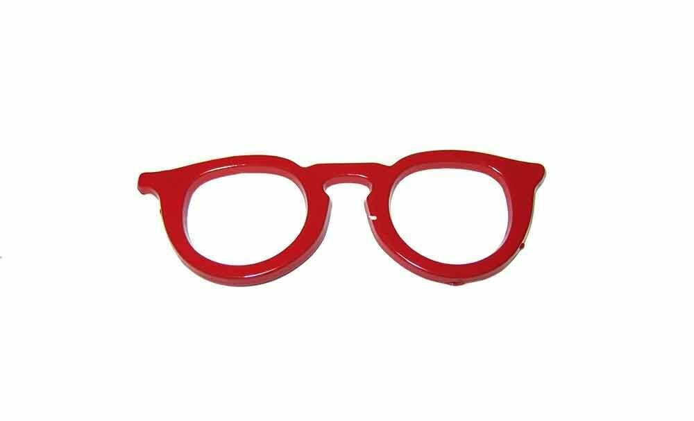 Pisacorbata, pasador corbata en forma de gafas - Rubén Troya