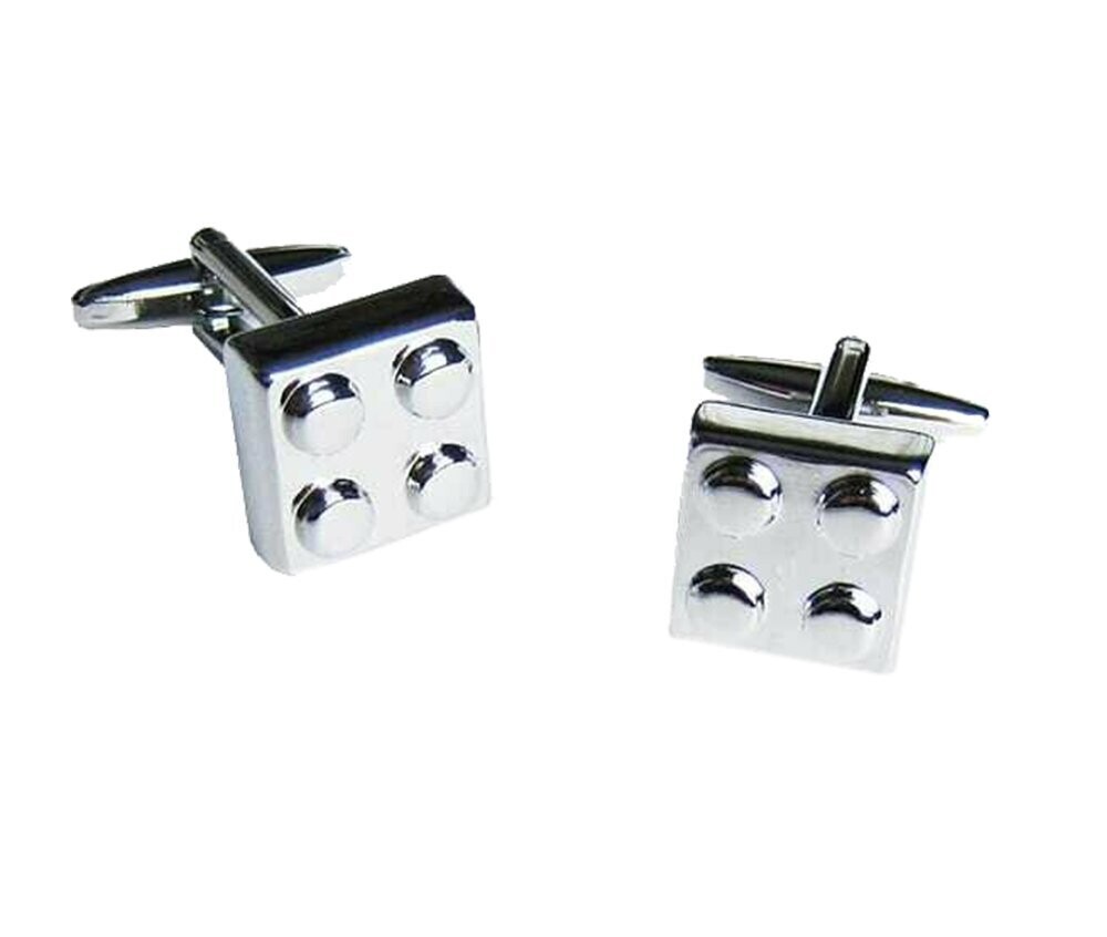 Botões de punho "Lego"