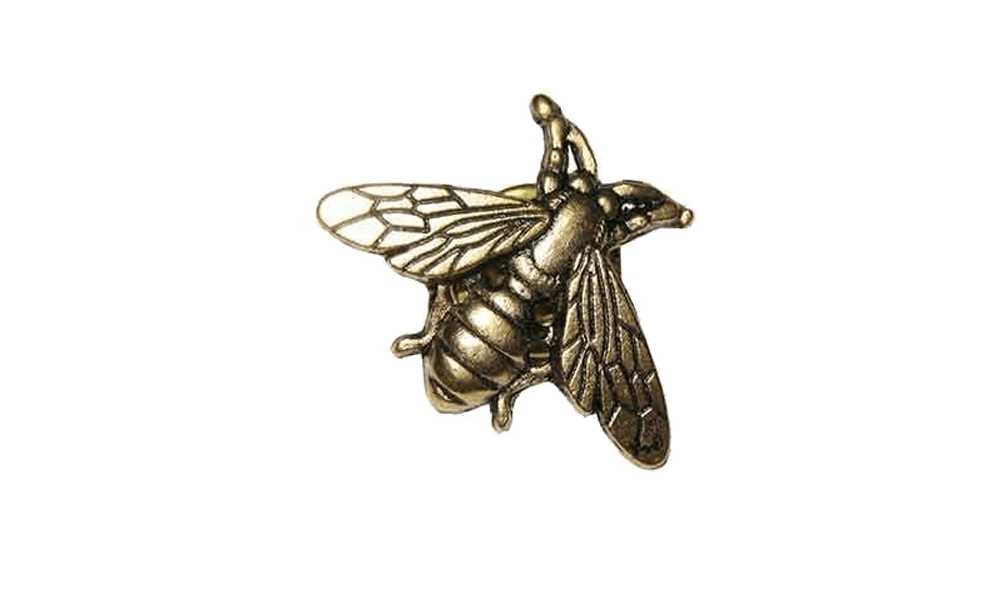 Pin metálico en forma de abeja - Rubén Troya