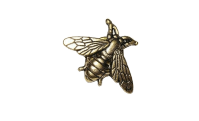 Pin metálico en forma de abeja - Rubén Troya