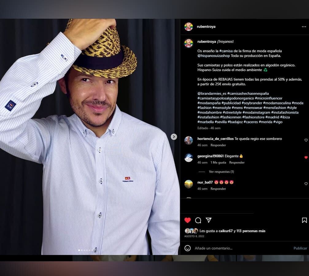 Servicios como influencer en Instagram