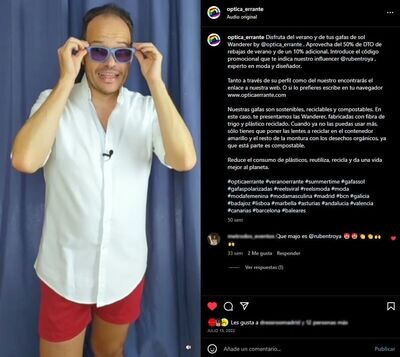 Reels dedicado para tu feed (red social) con Rubén Troya Instagram