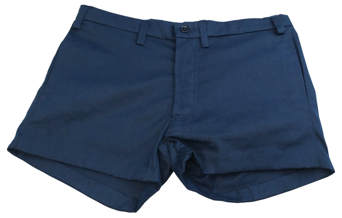 Pantalones cortos de sarga de algodón orgánico hombre