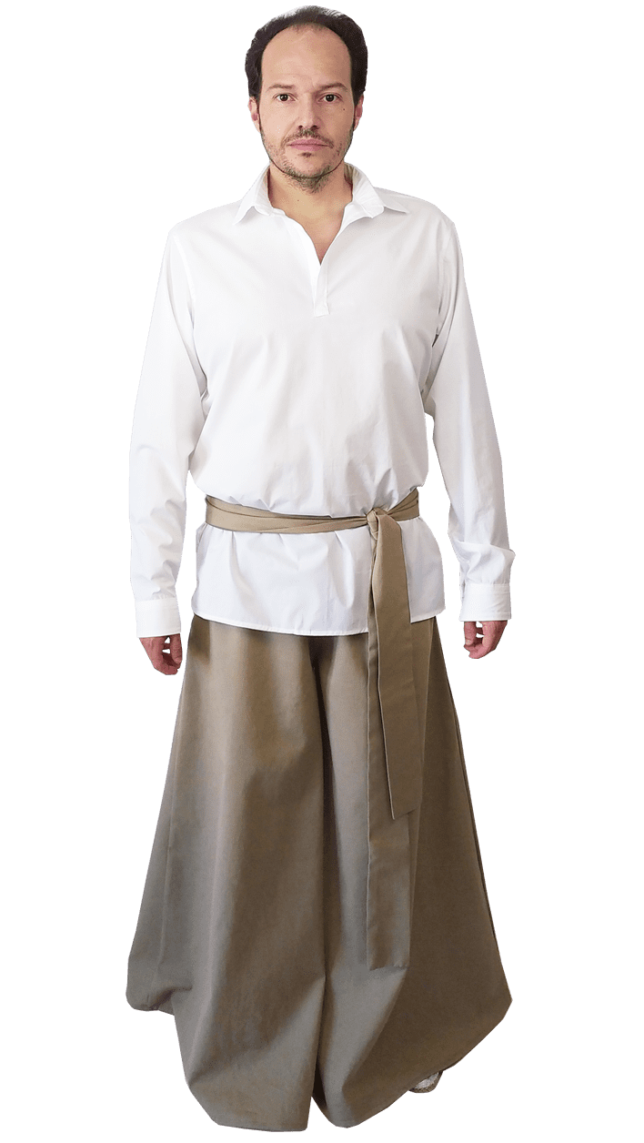 Pantalones Nápoles Sarga Algodón Orgánico
