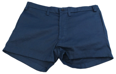 Pantalones cortos de sarga de algodón orgánico hombre