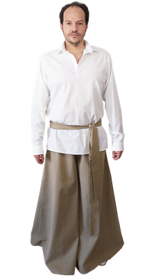 Pantalones Nápoles Sarga Algodón Orgánico