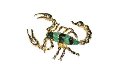 Broche para ropa en forma de escorpión - Rubén Troya Broche para ropa en forma de escorpión - Rubén Troya