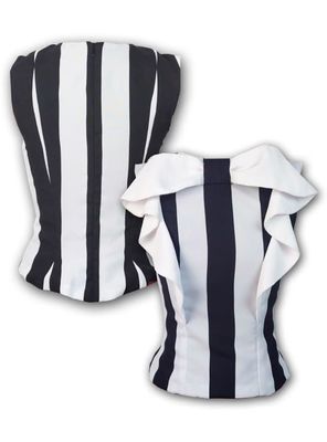 Santa Cruz - Blusa sin mangas cuello a la caja y lazada